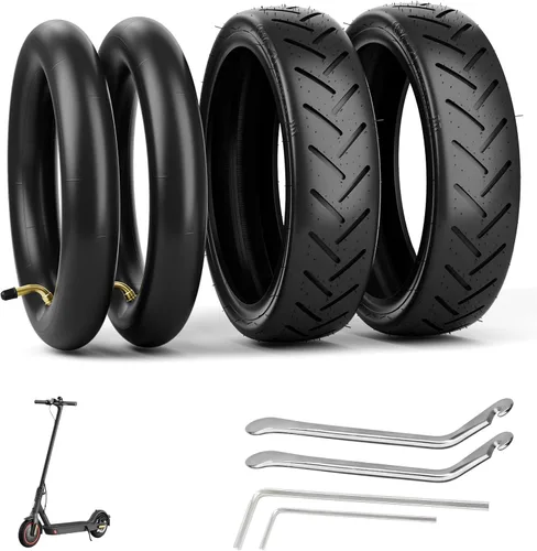 Miniatura 9 de Cooryda Neumático y Tubo de 8.5'', Neumático de Scooter Eléctrico 8 1/2×2 Ruedas de Repuesto para Gotrax Gxl V2/Xiaomi M365, Neumáticos de Rueda
