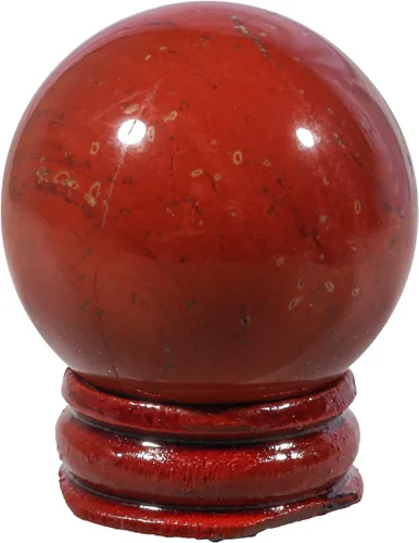 Miniatura 9 de Bola de cristal curativo de amatista de 1.575 in, decoración del hogar, esfera de adivinación Fengshui con soporte de madera