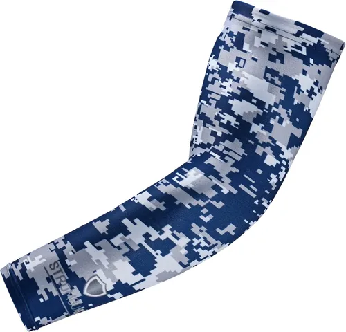 Miniatura 34 de Stromguard Manga deportiva de compresión para brazo, camuflaje digital, béisbol, fútbol, baloncesto, (una manga de brazo)