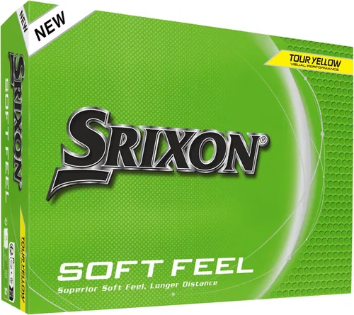 Miniatura 17 de Pelotas de golf Srixon Soft Feel Rojo (Bombshell Red)Brite Red)