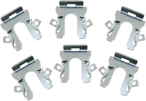 Miniatura 3 de Carcasa de faro ajustando pivote con clips de retención de acero compatible con Ford F250 F350 F450 Bronco Lincoln Mercury F2AB13N020AA MMO05268 12