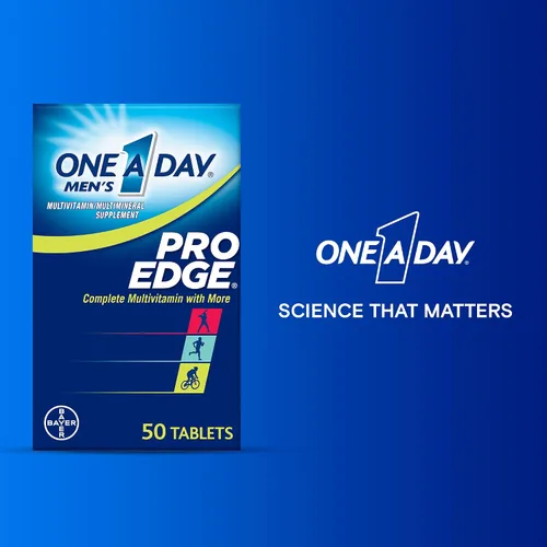 Miniatura 12 de One A Day Multivitamínico Pro Edge para hombre, suplemento con vitamina A, C, D, E y zinc para apoyo a la salud inmunológica y magnesio para una