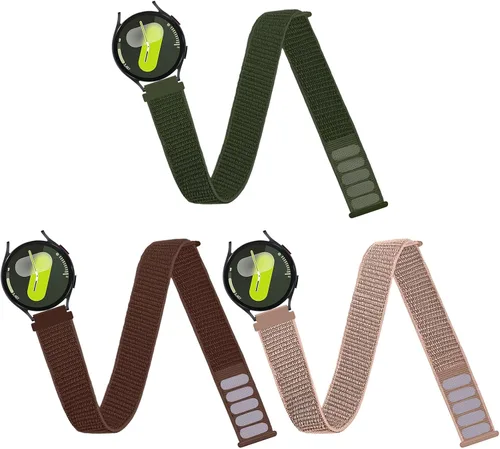 Miniatura 21 de Correa deportiva de 0.787 in para tobillo/brazo compatible con Samsung Galaxy Watch 7/6/5/4/FE de 1.732 in 1.575 in/Watch 5 Pro/Galaxy Watch 6