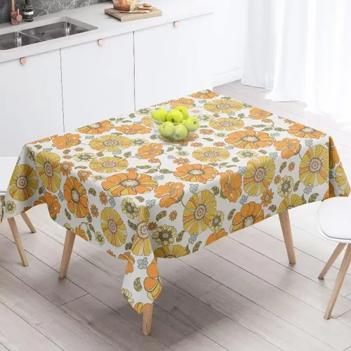 Miniatura 10 de Mantel azteca suroeste, diseño étnico tribal geométrico, estilo vintage, bohemio, elegante, lavable, para comedor, cocina, granja, fiesta