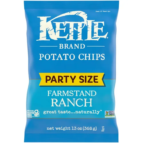 Miniatura 13 de Kettle Brand Patatas fritas, corte Krinkle, aceite de trufa y sal marina, 7.5 onzas