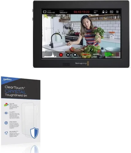 Miniatura 12 de BoxWave Protector de pantalla compatible con Blackmagic Video Assist 7 3G – ClearTouch Anti-Glare (2 unidades), antihuellas mate
