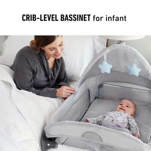 Miniatura 3 de Graco® My View Moisés 4 en 1 Cuna infantil a niño pequeño con 4 etapas Derby 23.19 x 33.5 x 32.25 pulgadas (paquete de 1)