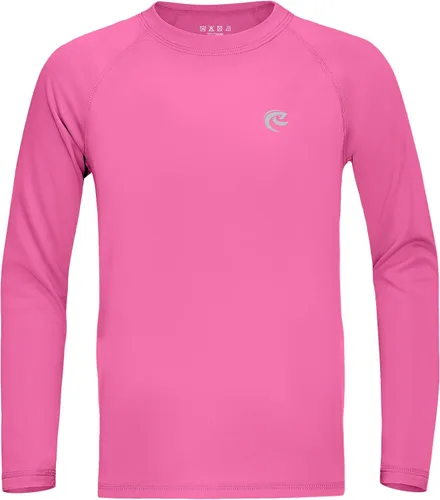 Miniatura 16 de Camiseta de natación de manga larga UPF 50+ para niños, paquete de 1 o 2 unidades de protección solar UV Rash Guard, camisetas de agua SPF