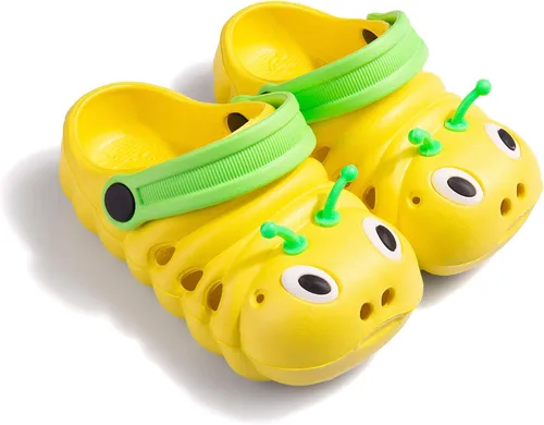 Sandalias para bebés y niños y niñas, bonitos y ligeros, de verano, de dibujos animados, antideslizantes, para playa, para el jardín, para el agua