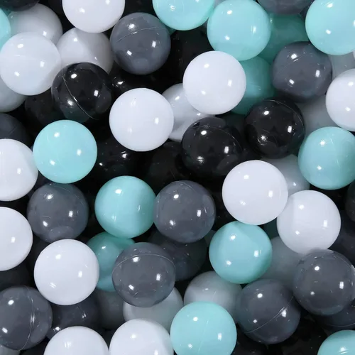 Miniatura 14 de STARBOLO Pelotas de Piscina de Pelotas para Niños Pequeños Paquete de 100 200 500 - Sin BPA y Ftalatos No Tóxicas A Prueba de Aplastamiento Pelotas
