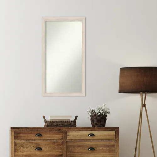 Miniatura 132 de Amanti Art Espejo personalizado, espejo estrecho de baño de oro blanco, espejo de pared o espejo de tocador de baño sobre el fregadero