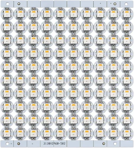 Miniatura 9 de BTF-LIGHTING WS2812B - 100 píxeles LED RGB inteligentes direccionables individualmente 5050SMD para Arduino, módulo LED RGB de 1 LED, píxeles