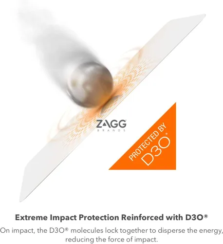 Miniatura 3 de ZAGG InvisibleShield Fusion con D3O para Google Pixel 6 Pro - Protección de pantalla híbrida flexible - Reforzada con D3O - Protección extrema