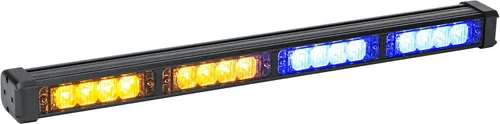 Miniatura 12 de LAMPHUS SolarBlast SBLS44, barra de luces LED de advertencia de emergencia para cubierta, 16 vatios - Blanco