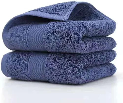 Miniatura 6 de RUIBOLU Juego de 2 toallas de mano para baño, toallas de mano de algodón ultra suaves y altamente absorbentes, tamaño 14 x 30 pulgadas, toallas