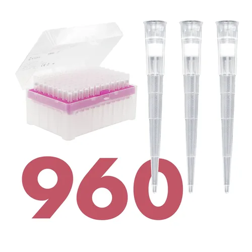 Miniatura 10 de Kashi Scientific 10000uL Puntas de pipeta universales para laboratorio en estuche, estériles, libres de DNasa/RNAsa, seguras contra pirógenos