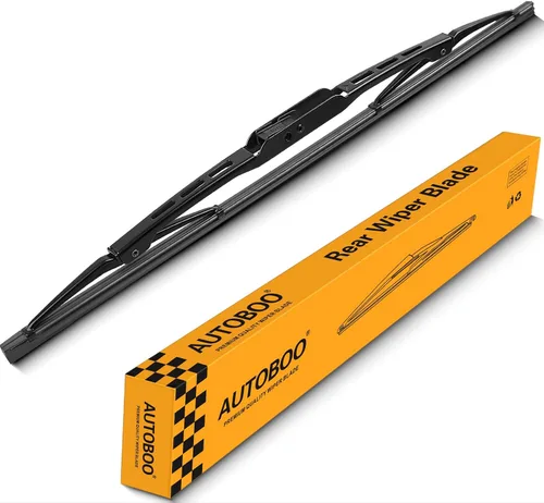 AUTOBOO Repuesto de limpiaparabrisas trasero de 10 pulgadas para Chevrolet Trax 23-13 Jeep Compass Patriot 2017-2007 Ford Escape Focus 07-01 Honda