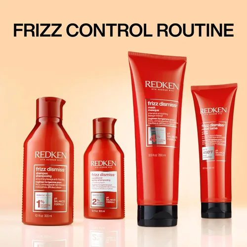 Miniatura 7 de Redken Frizz Dismiss Shampoo For Frizzy Hair - Provides Smoothness & Shine, Weightless Frizz Control, Sulfate-Free
