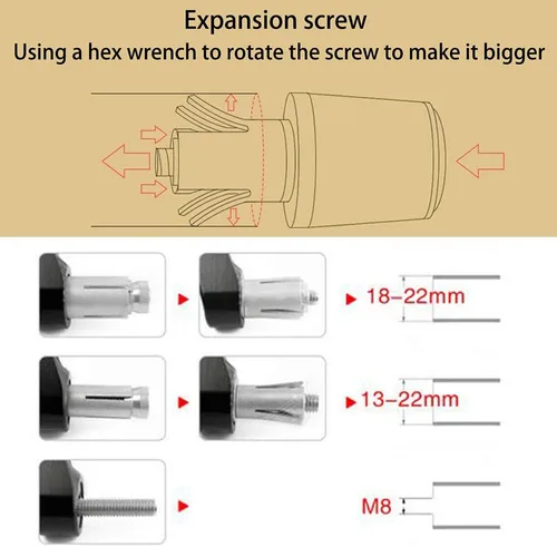 Miniatura 5 de Motocicleta motocicleta 0.866 in 7/8 "extremo del manillar para Kawasaki Z250 i Z400 Z650 Z750 Z800 Z900 Z900RS Z1000