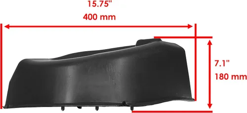 Miniatura 2 de Caltric Cubierta de mantillo compatible con Poulen LT1000 LT2000 LT 3000 42 pulgadas cubierta de mantillo