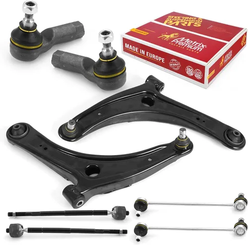 Miniatura 80 de Metrix Premium Chassis Parts - Kit de suspensión delantera de 10 piezas para BMW X5 2007-2013, BMW X6 2008-2014, reemplazo, fabricado en Europa