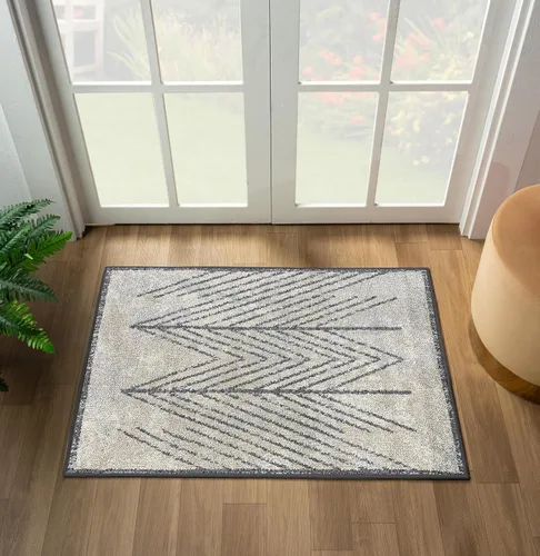 Miniatura 13 de LUXE WEAVERS - Alfombra geométrica azul 2x3