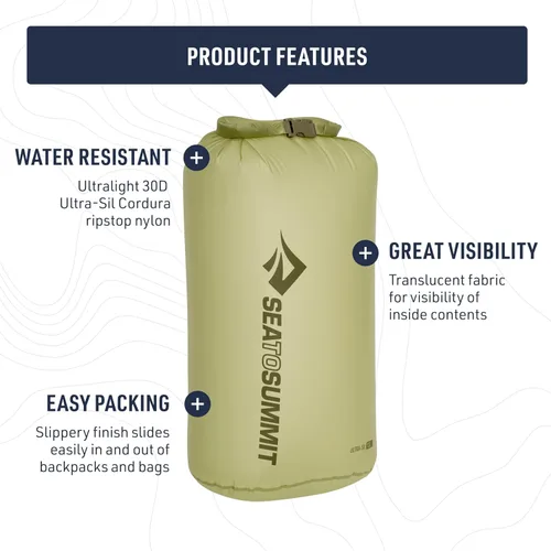 Miniatura 5 de Sea to Summit Ultra-Sil Dry Bag, Ultralight Waterproof Dry Storage Anaranjado