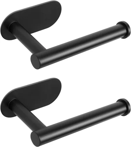 Miniatura 14 de NearMoon Soporte de papel higiénico autoadhesivo, Premium SUS304 de acero inoxidable engrosado, resistente a la oxidación, sin necesidad de taladrar