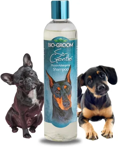 Miniatura 8 de Bio-Groom So-Gentle Champú Hipoalergénico para Perros - Sin Lágrimas, Suministros de Baño para Gatos y Perros, Champú para Cachorros para Piel