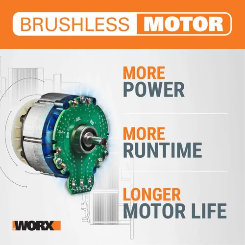 Miniatura 7 de Worx Motosierra inalámbrica de 40V y 14" Power Share con tensión automática - WG384 (baterías y cargador incluidos)