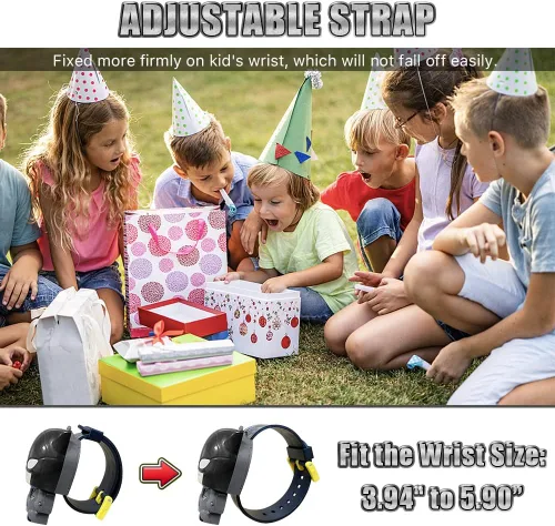 Miniatura 4 de Reloj de superhéroe para niños, reloj digital para niños y niñas, fácil de leer, lindo reloj de pulsera de dibujos animados, regalo para vacaciones