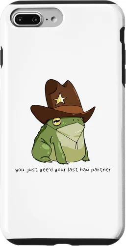 Miniatura 12 de Funny You Just Yee'd Your Last Haw Partner Cowboy Frog Meme - Funda para iPhone 17