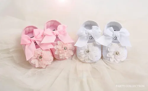Miniatura 8 de Ohwawadi Zapatos de bebé para niña, zapatos planos Mary Jane de princesa para vestido de boda, zapatos de cuna para recién nacidos, bebés, bebés