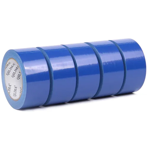 Miniatura 10 de QILIMA Paquete de 5 cintas adhesivas verde oliva, cinta adhesiva de grado profesional para fotógrafos, uso industrial y profesional, 2 pulgadas x 30