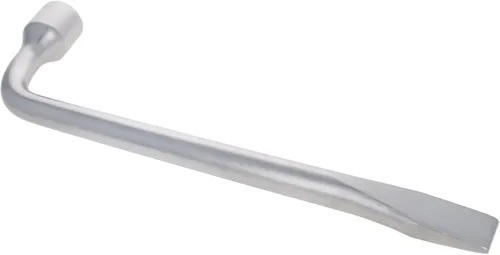 Miniatura 9 de Heyiarbeit Llave de llanta de repuesto de coche para Jack - L Tipo Hexágono 0.669 in Ranurado End Socket Herramienta de reparación 1pcs