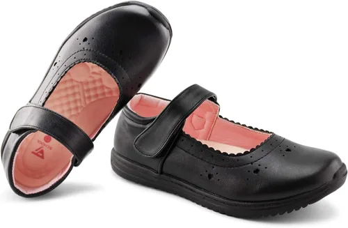 Miniatura 6 de JABASIC Zapatos de vestir escolares para niñas Mary Jane Flats