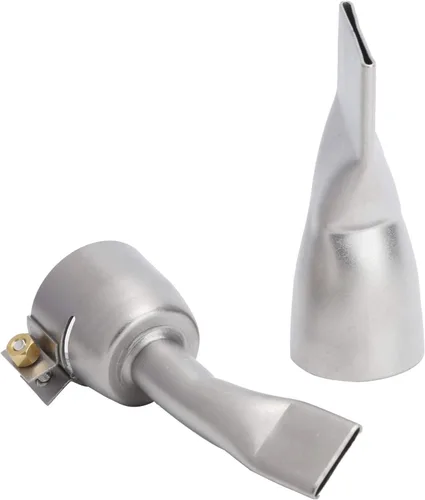 Miniatura 9 de Boquilla de soldadura plana, boquilla de soldadura plana de 0.787 in, boquilla de soldadura de acero inoxidable de 1.575 in, herramienta de soldador