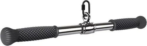 Miniatura 17 de SELEWARE Accesorios de máquinas de cable de barra recta giratoria para gimnasio, barra de tracción barra de presión con mango de goma