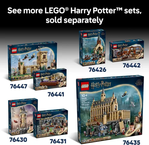 Miniatura 7 de LEGO Harry Potter Diagon Alley Wizarding Shops Juego de construcción para adultos, kit coleccionable para fanáticos de Harry Potter con 12