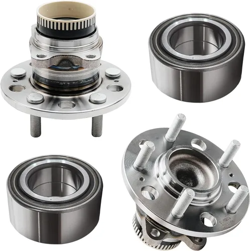 Miniatura 98 de Detroit Axle - Kit de extremo delantero RWD para Chrysler 300 Dodge Challenger Charger Upper Lower Control Arms rótulas de rodamiento de rueda Bujes
