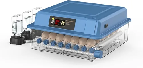 Miniatura 20 de Incubadoras automáticas para incubar huevos, capacidad para 6-256 huevos, control automático y ajustable de temperatura y humedad para pollo, pato