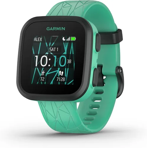 Miniatura 8 de Garmin Bounce™, Reloj Inteligente para Niños, Mensajes de Texto y Voz Bidireccionales, Seguimiento de Ubicación, Camuflaje Negro