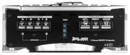 Miniatura 3 de BOSS Audio Systems AR1200.2 Amplificador de coche de 2 canales - 1200 vatios, rango completo, clase AB, estable de 2-4 ohmios, fuente