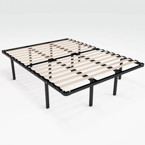 Miniatura 17 de Base inteligente MyEuro de Sleep Master. Soporte de colchón de tablillas de madera, Acero, Negro