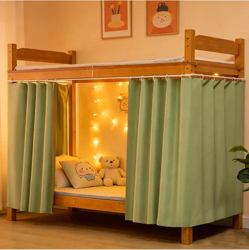 Miniatura 10 de Redes para literas para dormitorio, hogar, cortinas de cama, toldo de cama, cortina opaca para sombreado, transpirable, para hombres y mujeres