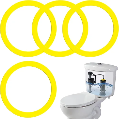 Miniatura 8 de Sello de válvula de descarga para Kohler, kit de repuesto de tanque de inodoro de material de silicona mejorado de 2 unidades, kit de junta