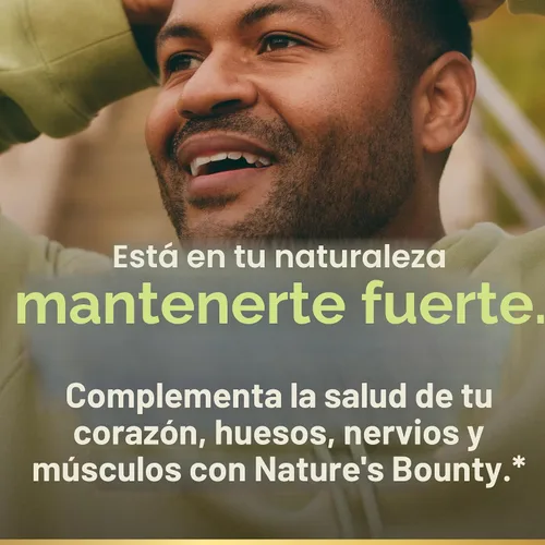 Miniatura 5 de Nature's Bounty Gomitas de Citrato de Magnesio para Adultos, Apoya la Salud General, Huesos, Nervios, Músculos y Salud del Corazón, 270mg por