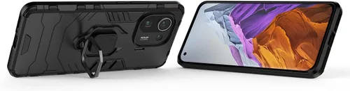Miniatura 3 de Funda para Xiaomi Mi 11 Pro, Funda para Xiaomi Mi 11 Pro 5G Caso,Funda magnética para montaje en coche para Xiaomi Mi 11 Pro Case Negro