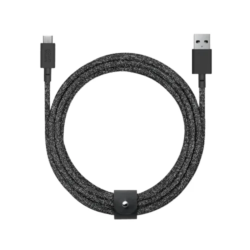 Miniatura 11 de Cable Native Union Belt USB-C a USB-A - Cable de carga ultrarresistente de 4 pies con correa de cuero compatible con iPhone 16, Samsung Galaxy Z