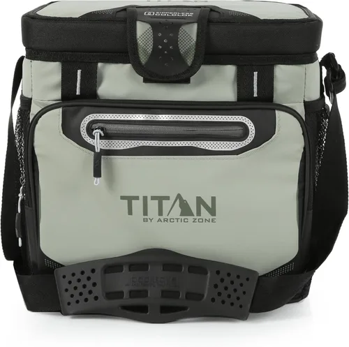 Miniatura 30 de Titan by Arctic Zone Deep Freeze Cooler - Enfriador de cuerpo duro sin cremallera, aislamiento de congelación profunda, forro de cuerpo duro y Gris